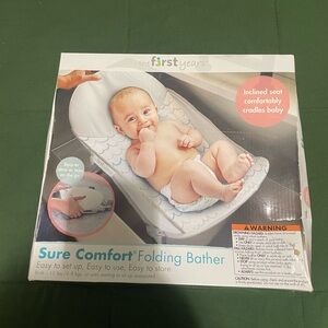 The first years comfort folding baby tub
